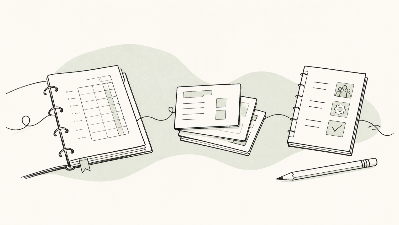 Tools, templates, and training forming one system